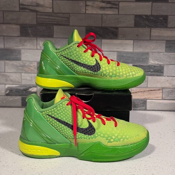 Nike Kobe 6 Protro Grinch ?? Size 4 Rare Colorway main image 6